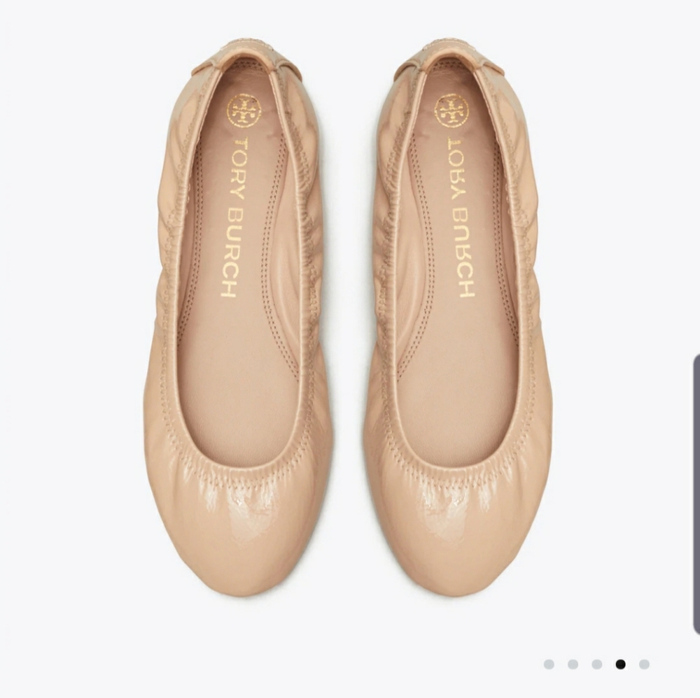 Tory Burch Eddie Patent Ballet Flats